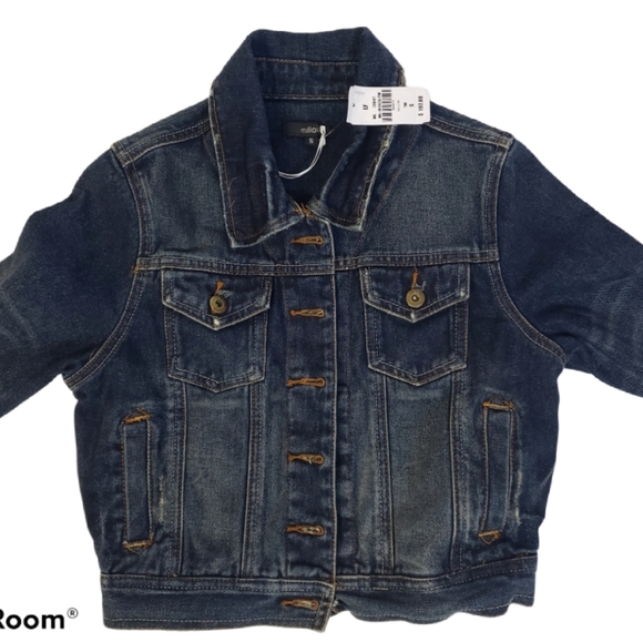 Millau Jackets & Blazers - Nwt Millau Fall 2009 Denim Crop Jacket Womens S